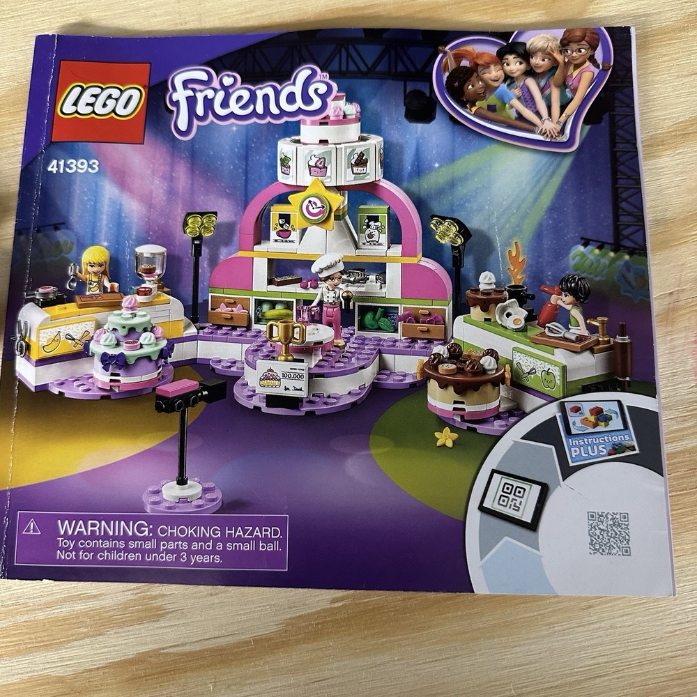 LEGO Friends 41393 Baking Competition – Incomplete,‎ No Figures